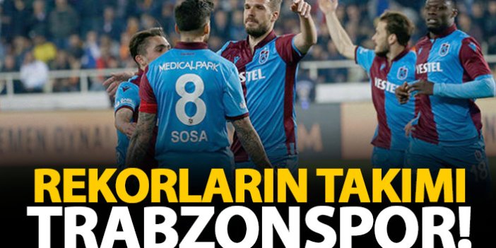 Trabzonspor rekorları alt üst etti