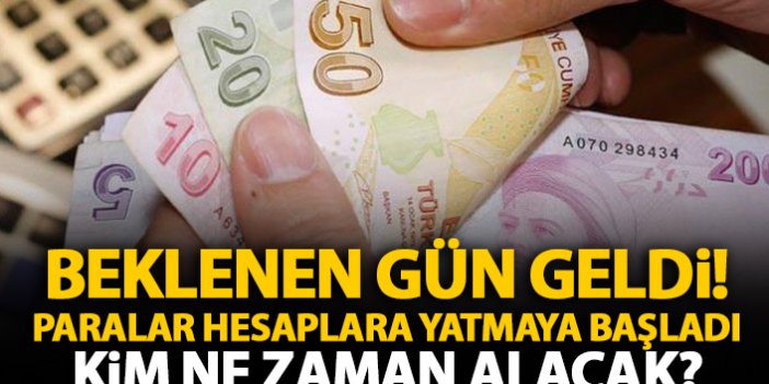Cumhurbaşkanı Erdoğan açıklamıştı! Paralar hesaba yatmaya başladı!
