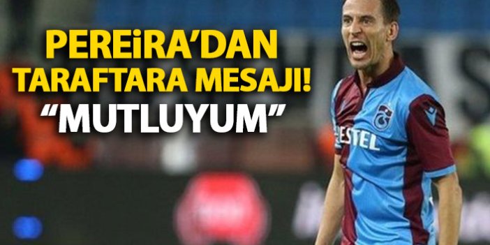 Pereira Trabzonspor sorusuna böyle cevap verdi!