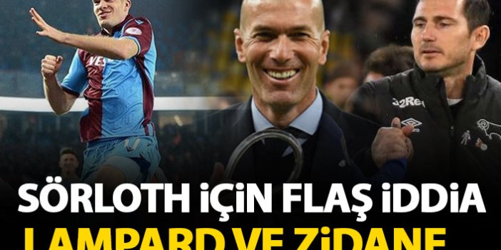Sörloth için flaş transfer iddiası! Lampard ve Zidane...