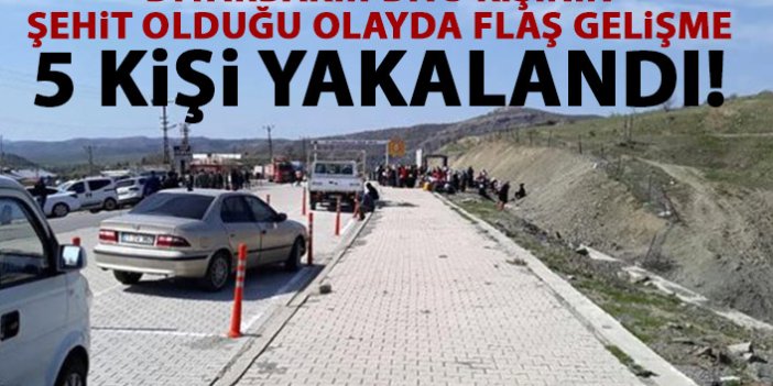 Diyarbakır'da 5 kişiyi şehit etmişlerdi! 5 kişi gözaltına alındı!
