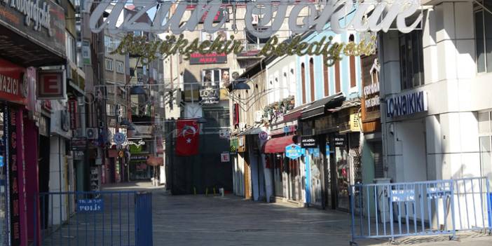 Trabzon sokakları yasakla birlikte  sessizliğe büründü