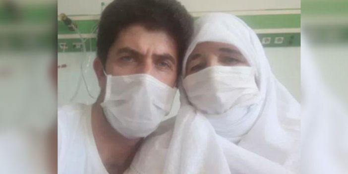 Hastanede tedavi görürken oğluyla birlikte koronavirüse yakalandı
