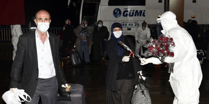 Belçika'dan gelen 245 kişi Gümüşhane'de karantinada