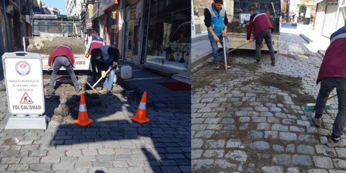 Trabzon'da bakım ve onarım çalışmaları devam ediyor