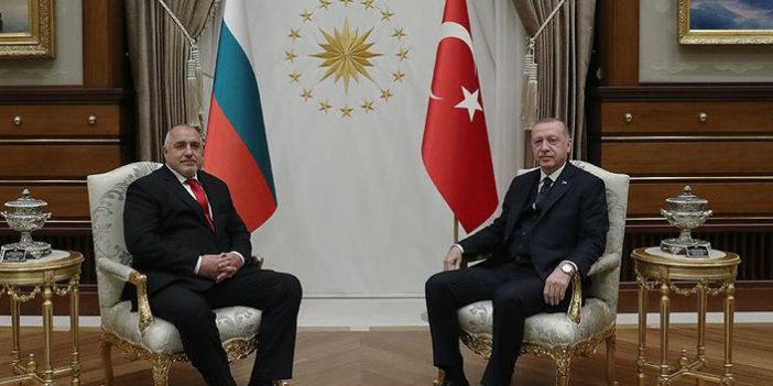 Cumhurbaşkanı Erdoğan Borisov'la görüştü