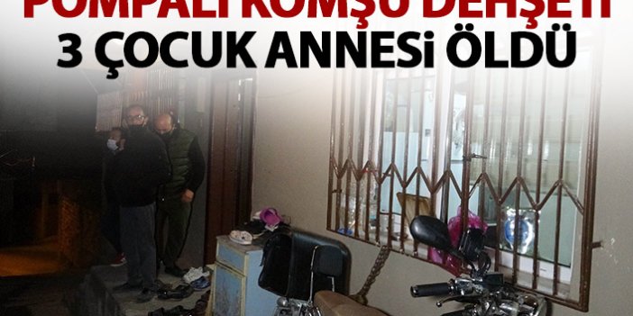 Samsun'da komşu dehşeti: 1 ölü, 1 yaralı
