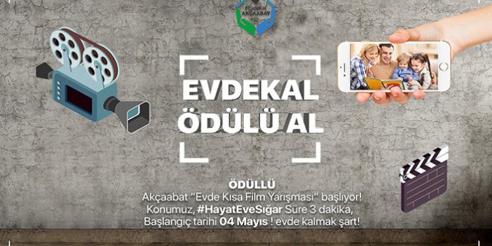 Trabzon'da "Evde kal ödülü al" yarışması başlıyor
