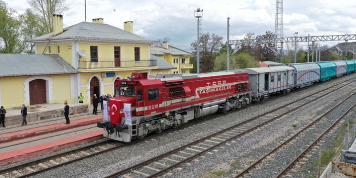 Sivas- Samsun demiryolu, hizmete açıldı