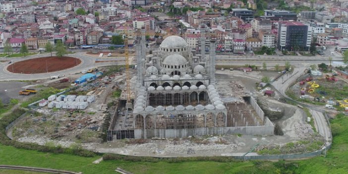 Trabzon Şehir Camii ve Külliyesinde son durum
