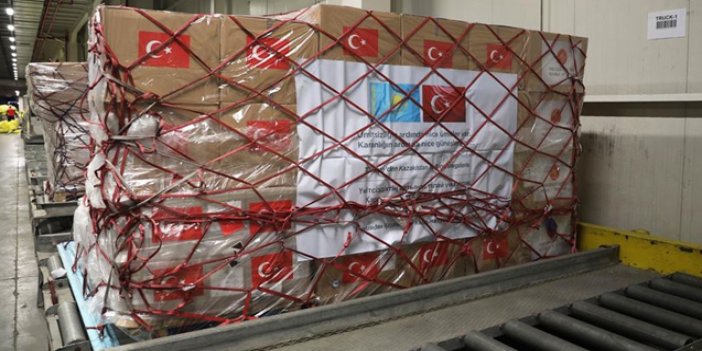 Türkiye'den Kazakistan'a tıbbi yardım