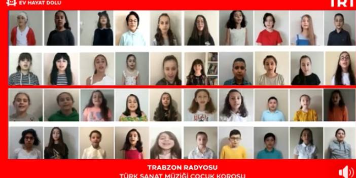 TRT çocuklarından annelerine videolu kutlama