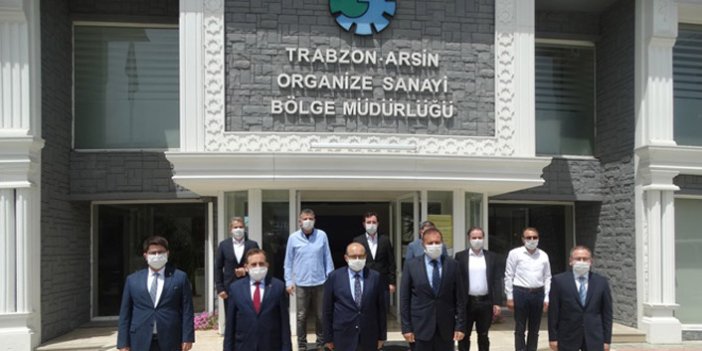 Trabzon Valisi İsmail Ustaoğlu Arsin OSB’de