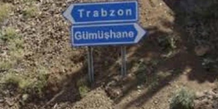Trabzon-Gümüşhane yolunda kontrollü ulaşım