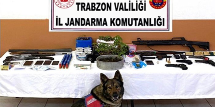 Trabzon’da uyuşturucu kaçakçılarına darbe! 9 adrese eş zamanlı baskın