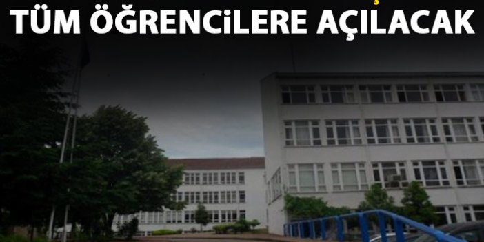 Trabzon Üniversitesi'nden flaş karar! Tüm öğrencilere açılacak