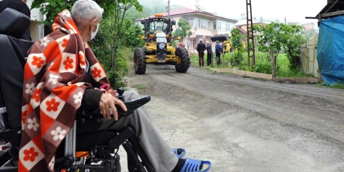 Trabzon'da kanser hastası vatandaşın sorunu böyle çözüldü