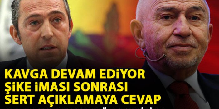 Nihat Özdemir'den Fenerbahçe'ye cevap: Başarısızlıklarını örtbas etmek için...