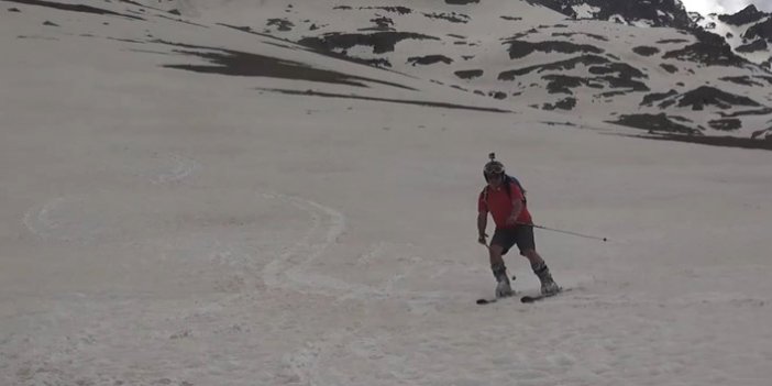 Rize'de Haziranda kayak keyfi