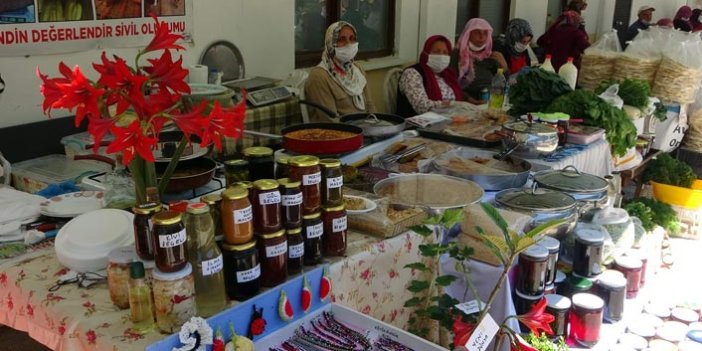 Trabzon'da Kireçhane pazarı yeniden açıldı