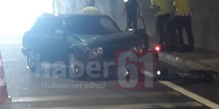 Trabzon’da kamyonet ile otomobil çarpıştı: 4 yaralı
