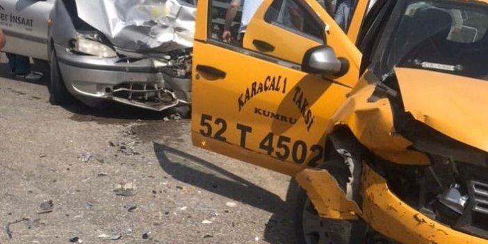Fatsa’da trafik kazası