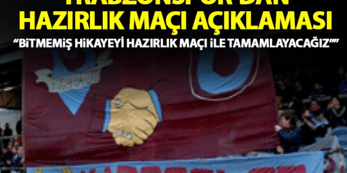 Trabzonspor kardeş takımı Drogheda ile hazırlık maçı yapacağını duyurdu