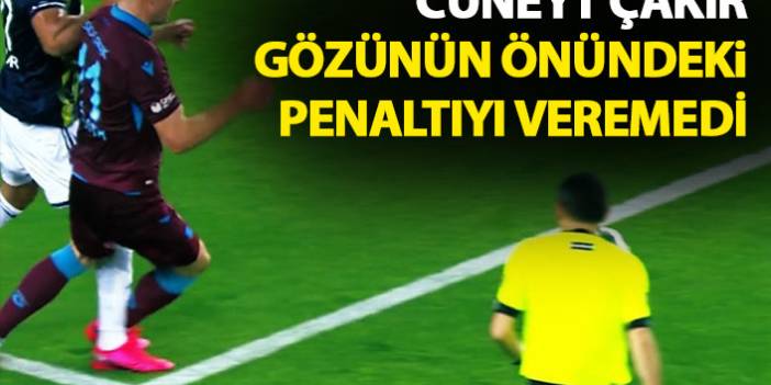 Trabzonspor'un Fenerbahçe karşısında penaltısı verilmedi! 16 Haziran 2020