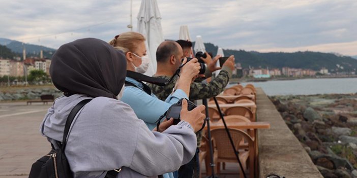 Trabzon'da fotoğraf tutkunları bir araya geldi