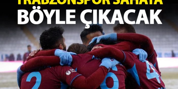 Trabzonspor Alanyaspor karşısına böyle çıkacak