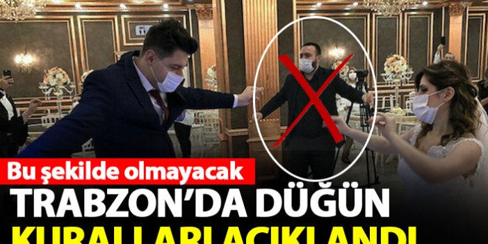 Valilikten açıklama! Trabzon'da düğün yapacaklar bu kurallara uyacak!