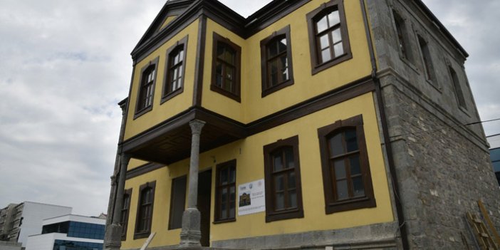 Trabzon'da tarihi bina aşhaneye dönüştürüldü