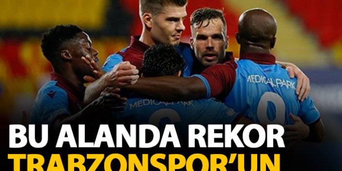Rekor Trabzonspor'un ellerinde