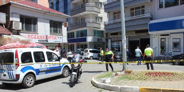 Samsun'da pompalı tüfekli saldırı