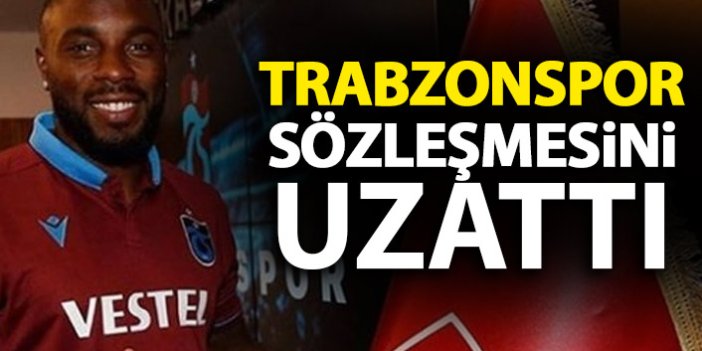 Trabzonspor Messias'ın sözleşmesini uzattı