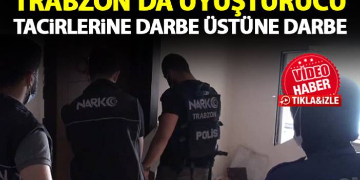 Trabzon’da 11 ayrı uyuşturucu operasyonu!