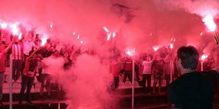 Samsunspor'a şampiyonluk tebriği
