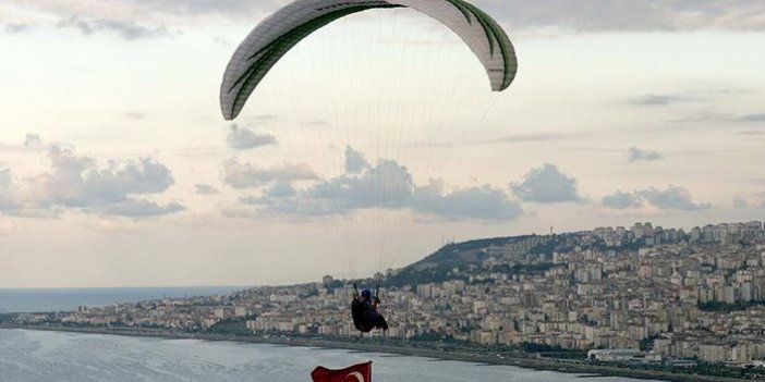 Yamaç Paraşütü şampiyonası Trabzon'da yapılacak