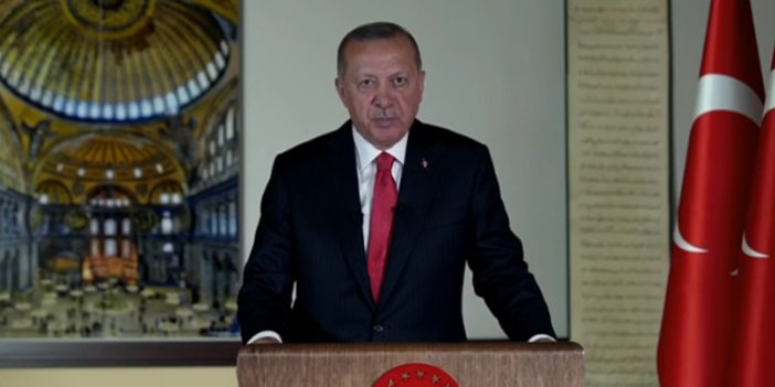 Cumhurbaşkanı Erdoğan millete seslendi - İşte Ayasofya'nın ibadete açılacağı tarih