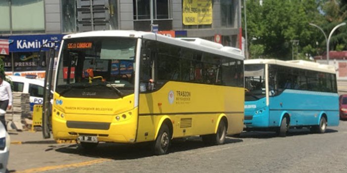 Trabzon’da otobüs seferleri yeniden düzenlenecek