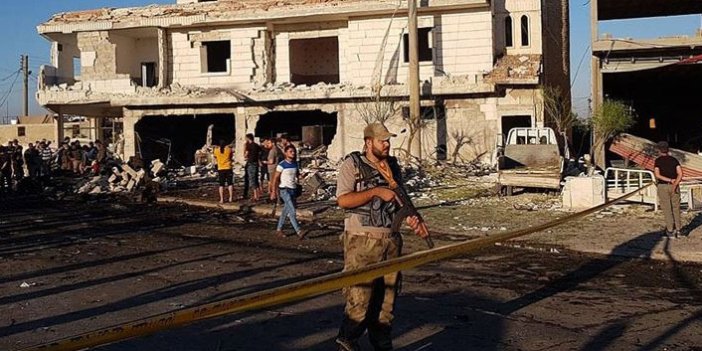 Azez’de terör saldırısı: 5 ölü, 85 yaralı