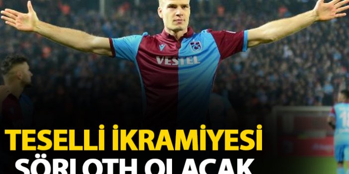 Trabzonspor'un teselli ikramiyesi Sörloth