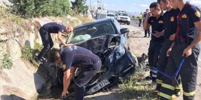 Sinop Valisi Karaömeroğlu kaza geçirdi