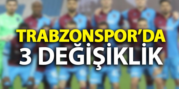 Newton'dan Trabzonspor kadrosunda 3 değişiklik