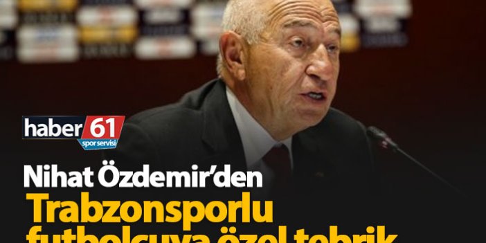 Nihat Özdemir: Trabzonspor'u kutluyorum