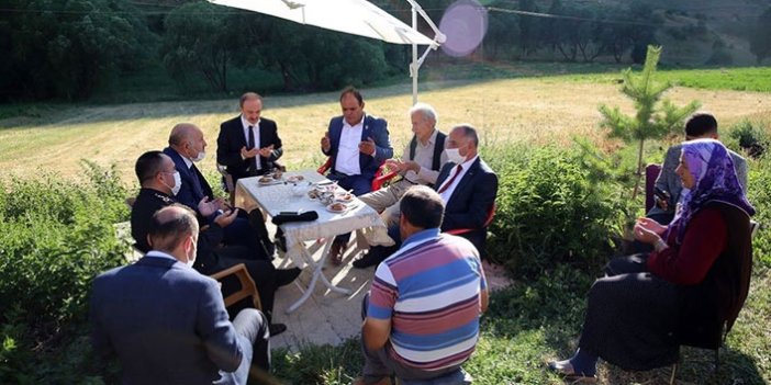 Vali Cüneyt Epcim, şehit aileleri ve 15 Temmuz gazisini ziyaret etti