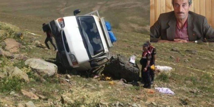Trabzonlu eski muhtar kazada öldü
