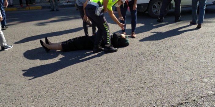 Trabzon’da kaza! Yolun karşısına geçmek isterken…