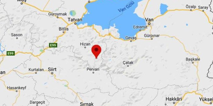 Bitlis'te korkutan deprem