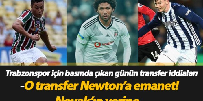 Trabzonspor transfer haberleri 09.08.2020